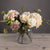 Traditional White Rose – Everbloom Collection- Set of 3 Hill Interiors
