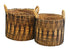 Savanna Weave Basket Set (S/2)
