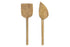Kasa Cheese Knives – Antique Brass (Set of 2)